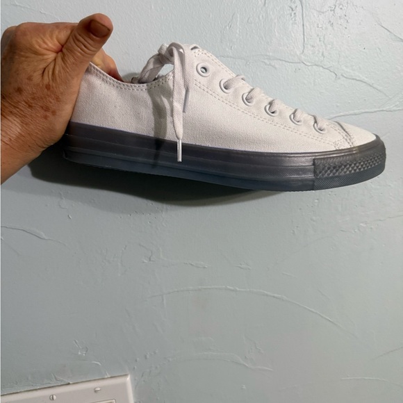 NIB Converse ALL STAR‎ White translucent gray sole - ice -TWILIGHT PULSE NEW 9.5 - Picture 12 of 13